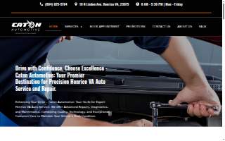 Caton Automotive website