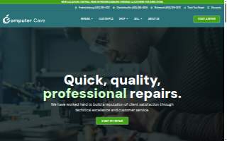 Computer Cave website