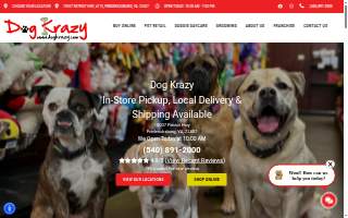 Dog Krazy, Inc. website