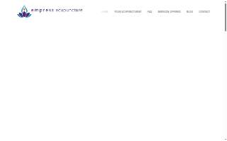 Empress Acupuncture & Healing Arts website