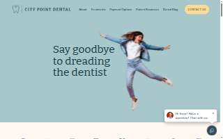 City Point Dental website