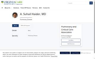 Haider Suhail A MD website