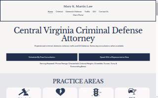 Mk Martin Law website