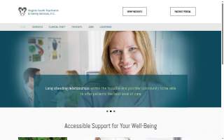 Virginia South Psychiatric & Family Services, P.C. website