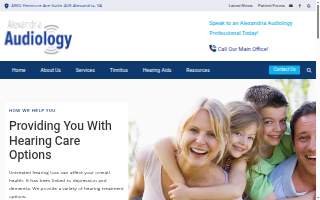 Alexandria Audiology (fka Sonus Alexandria) of Hybla Valley website