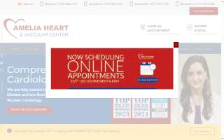 Amelia Heart & Vascular Center of Hybla Valley website