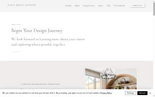 Asha Maía Design website