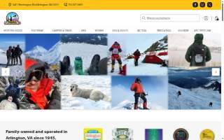 Casual Adventure Outfitters website