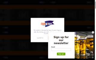 Fair Winds Brewing Company of Hybla Valley website