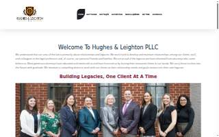 Hughes & Leighton PLLC of Hybla Valley website