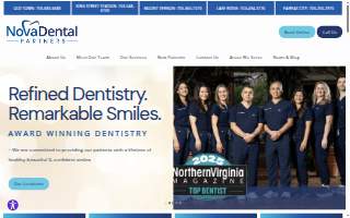 Nova Dental Partners - Mount Vernon website