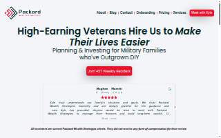 Packard Wealth Strategies website