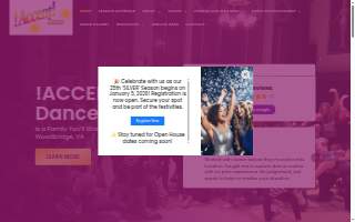 Accent Dancers website