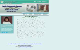 Chiropractic and Health Center website