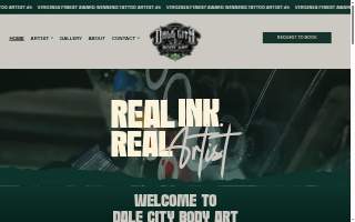 Dale City Body Art website
