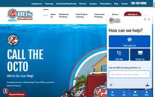 DB's Plumbing and Drain® of Lake Ridge website