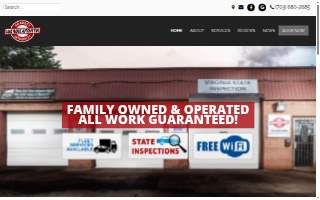 Lake Ridge Automotive website