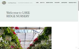 Lake Ridge Nursery, Inc. website