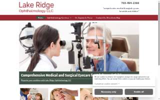 Lake Ridge Ophthalmology LLC website