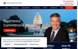 The Schupak Law Firm of Lake Ridge website