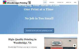 Woodbridge Printing Co of Lake Ridge website
