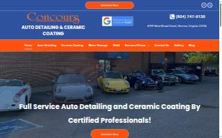 Concours Auto Detailing Ceramic Coating website