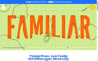 Familiar Creatures, LLC website
