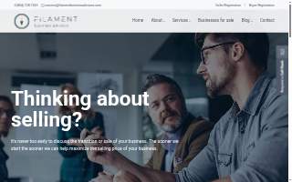 Filament Business Advisors - Business Brokers in Richmond and Charlottesville VA website