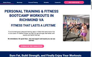 Glatter Fitness of Lakeside website