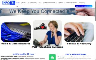 Infotel Systems website
