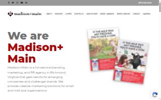 Madison+Main of Lakeside website