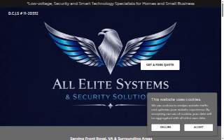 All Elite Systems & Security Solutions LLC of Laurel website