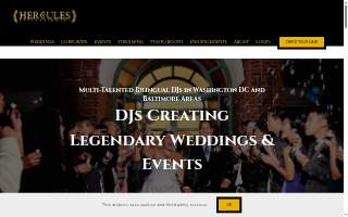 Hercules Entertainment of Laurel website
