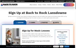 Bach to Rock Lansdowne website