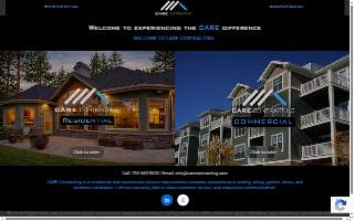 CARE Contracting website