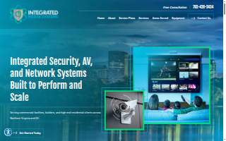 Integrated Media Systems of Leesburg website