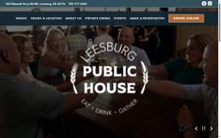 Leesburg Public House website