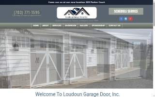 Loudoun Garage Door of Leesburg website