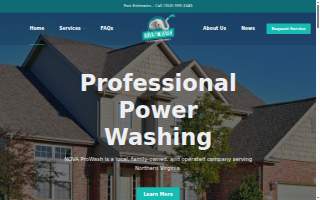 NOVA Pro Wash website