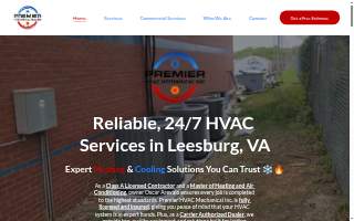 Premier Hvac Mechanical Inc website