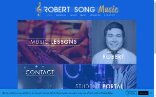 Robert Song Music website