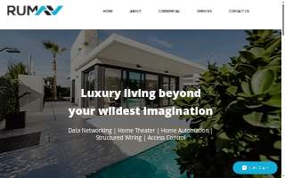 Rum AV Solutions website