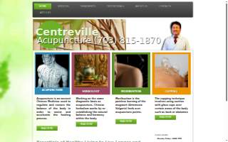 Centreville Acupuncture website