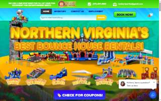 Lambert Bounce Parties of Linton Hall website