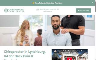 Chiropractic Care Center website