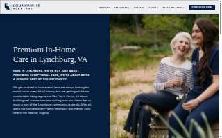 Commonwise Home Care Lynchburg website