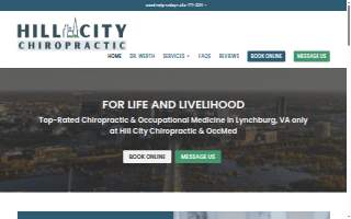 Hill City Chiropractic & Occupational Medicine website
