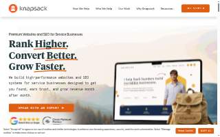 Knapsack Creative website