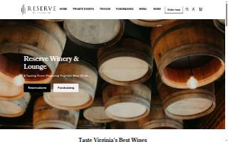 Reserve Winery & Lounge website