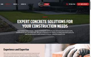 Creteform Construction website